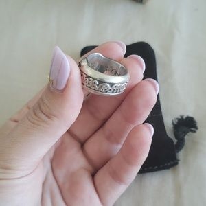 Chrome Hearts scroll ring size 6